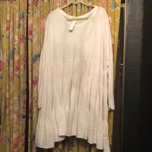 Free people Rory Oversized Tiered Tunic Sz M/L